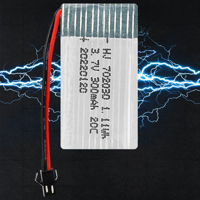 Long Cycle Life UPS ODM Lithium RC Batteries Gifts For Power Supply Caravan 300mAh