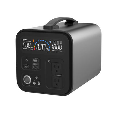 1000W US 24V Sistema de Energia Eólica Estação Elétrica de Lítio Portátil Resistente a Impactos